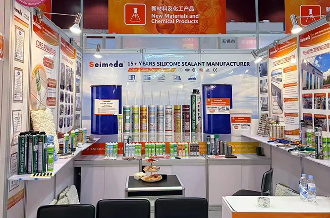 SHANDONG OYG NEW BUILDING MATERIALS CO., LTD تجذب الحشود في معرض كانتون - المواد اللاصقة الهيكلية ومانع التسرب الرغوي والمواد اللاصقة التي لا تحتوي على أظافر من العلامة التجارية SEIMEDA لقيت استحسانًا من قبل المشترين العالميين
